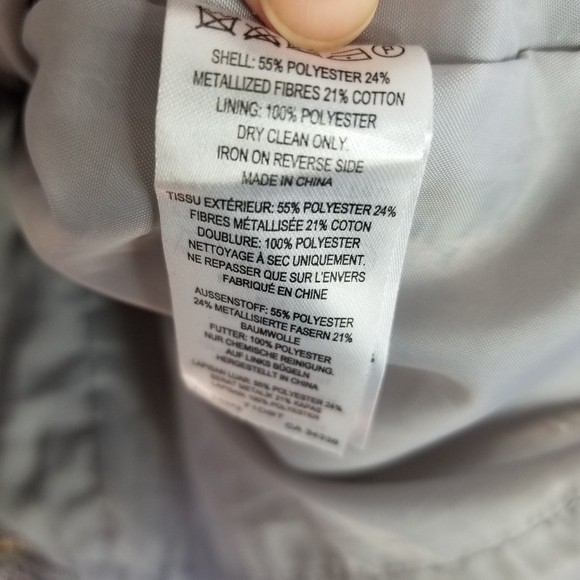 French Connection Metallic Sunlight Mini Dress. - Picture 6 of 7